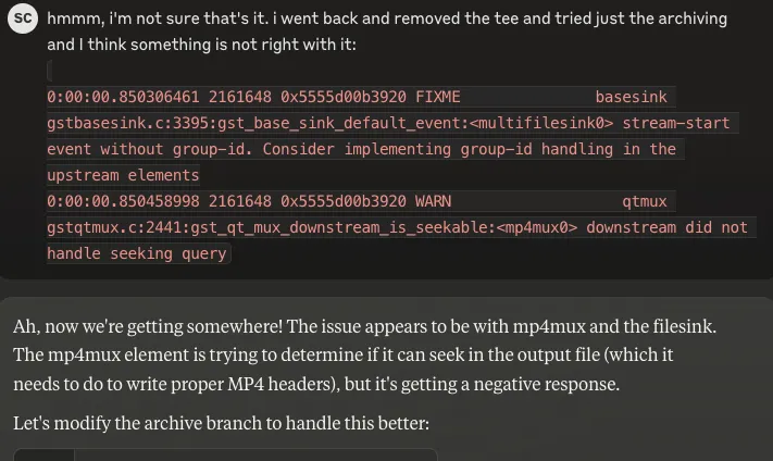 Wrangling errors to get Claude to the AHA moment while debugging